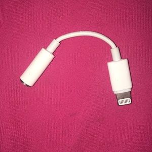 iPhone Headphone Jack Adaptor.